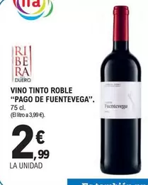 Oferta de Pago - Vino Tinto Roble por 2,99€ en E.Leclerc