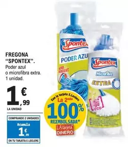 Oferta de Spontex - Fregona por 1,99€ en E.Leclerc