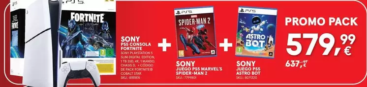 Oferta de Sony - Ps5 Consola Fortnite en Worten