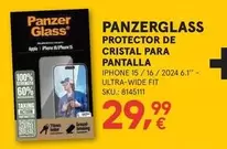 Oferta de Glass - Protector De Cristal Para Pantalla por 29,99€ en Worten