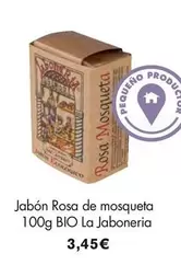 Oferta de La Jaboneria  - Jabón Rosa De Mosqueta por 3,45€ en NaturaSí