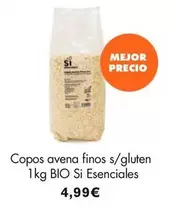 Oferta de Bio - Copos Avena Finos S/gluten por 4,99€ en NaturaSí