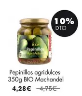 Oferta de Bio - Pepinillos Agridulces por 4,28€ en NaturaSí