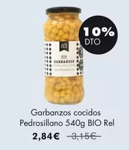 Oferta de Rel - Garbanzos Cocidos Pedrosillano por 2,84€ en NaturaSí
