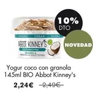 Oferta de Bio - Yogur Coco Con Granola por 2,24€ en NaturaSí