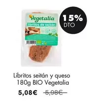 Oferta de Vegetalia - Libritos Seitán Y Queso por 5,08€ en NaturaSí