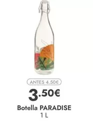 Oferta de Botella Paradise por 3,5€ en Rocasa