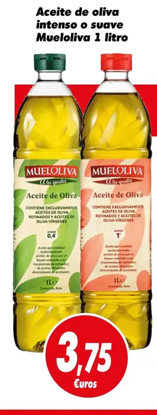 Oferta de Intenso - Aceite De Oliva  O Suave por 3,75€ en Proxi