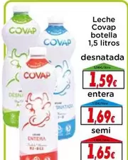 Oferta de Covap - Leche Botella por 1,65€ en Proxi