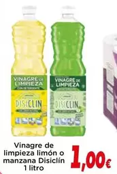 Oferta de Disiclin - Vinagre De Limpieza Limon O Manzana por 1€ en Proxi