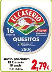 Oferta de El Caserío - Queso Porciones por 2,79€ en Proxi