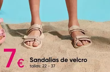 Oferta de Sandalias De Velcro por 7€ en Pepco