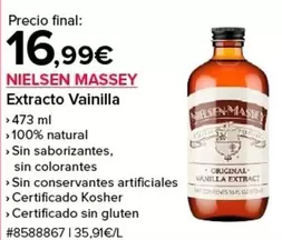 Oferta de Massey Extracto Vainilla por 16,99€ en Costco