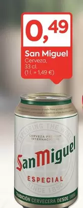Oferta de San Miguel - Cerveza por 0,49€ en Suma Supermercados