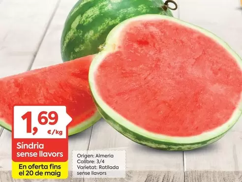 Oferta de Origen - Sinidria por 1,69€ en Suma Supermercados