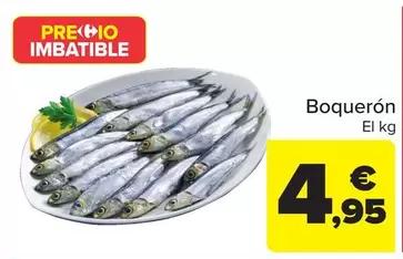 Oferta de Boquerón por 4,95€ en Carrefour