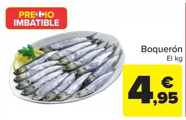 Oferta de Boquerón por 4,95€ en Carrefour