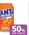Oferta de Fanta - Refrescos Zero por 0,8€ en Carrefour