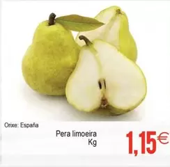 Oferta de Pera Limoeira por 1,15€ en Supermercados Aquí