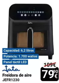 Oferta de Jata - Freidora De Aire Jefr1230 por 79,9€ en Centro Hogar Sanchez