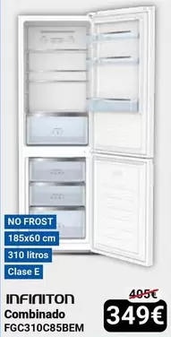 Oferta de Infiniton - Combinado FG310C85BEM por 349€ en Centro Hogar Sanchez