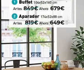 Oferta de Buffet por 679€ en WOW Málaga, Style&Home by Mubak
