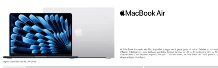 Oferta de Apple - Macbook Air en Movistar