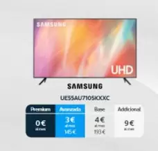 Oferta de Samsung - UESSAU7105KXXC  por 9€ en Movistar
