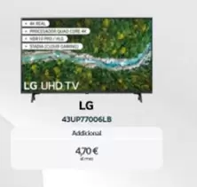 Oferta de LG - 43UP77006LB  por 4,7€ en Movistar