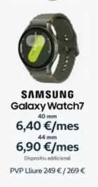 Oferta de Samsung - Galaxy Watch7 en Movistar