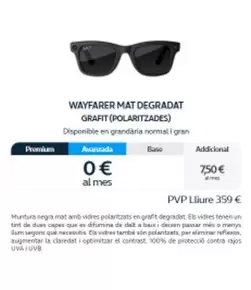Oferta de Ray-Ban - Mayfarer Mat Degradat Grafit (polaritzades) en Movistar