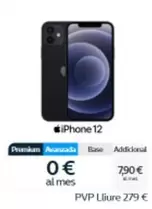Oferta de Premium - Iphone 12 por 279€ en Movistar