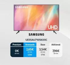 Oferta de Samsung - Ue55au7105kxxc por 7,96€ en Movistar