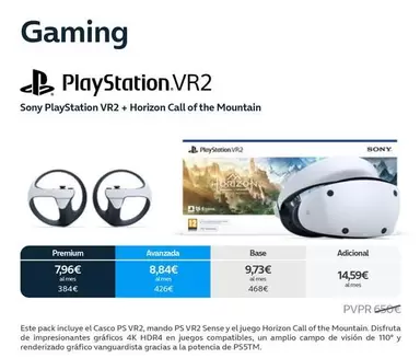 Oferta de PlayStation Vr2  en Movistar