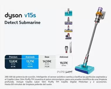 Oferta de Dyson - V15s Detect Submarine en Movistar
