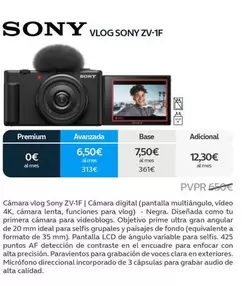 Oferta de Sony - cámara de fotos en Movistar