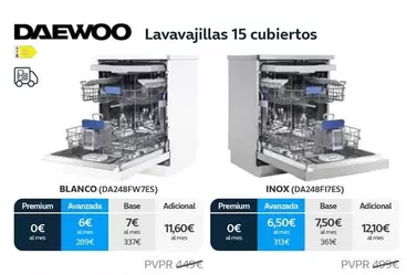 Oferta de Daewoo - Inox por 6,1€ en Movistar