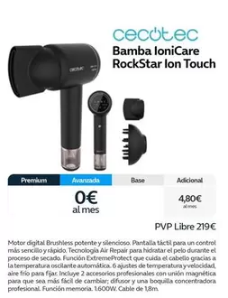 Oferta de Cecotec - Bamba Lonicare Rockstar Lon Touch por 4,8€ en Movistar