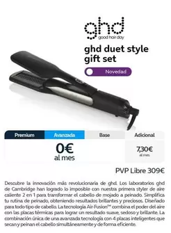 Oferta de Premium - Ghd Duet Style Gift Set en Movistar