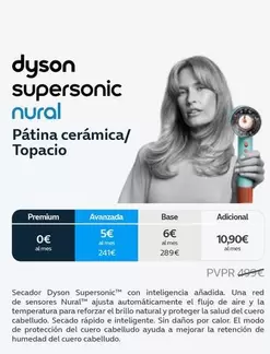 Oferta de Dyson - Patatina Ceramica por 10,9€ en Movistar