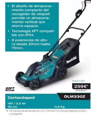 Oferta de Cortacésped por 259€ en Ferri