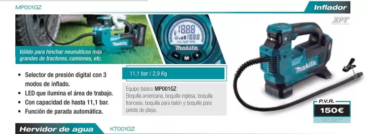 Oferta de Makita - Inflador  por 150€ en Ferri