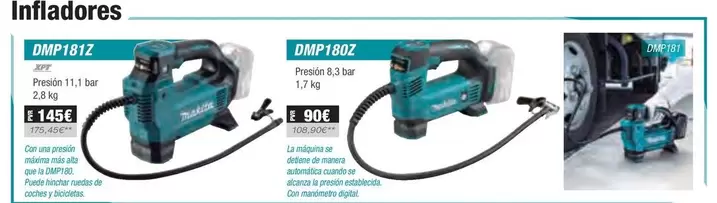 Oferta de Makita - Infladores  por 90€ en Ferri