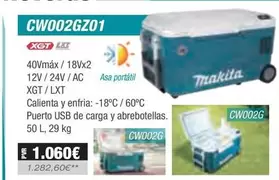 Oferta de Makita - Nevera por 1060€ en Ferri