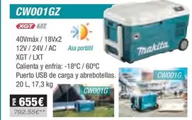 Oferta de Neveras CW001GZ  por 655€ en Ferri