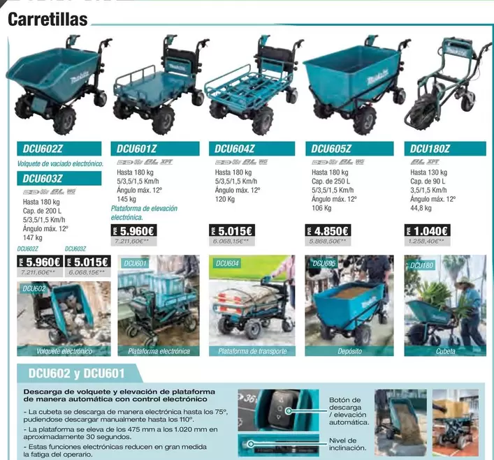 Oferta de Carretillas por 5960€ en Ferri