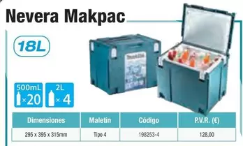 Oferta de Nevera Makpac  por 128€ en Ferri