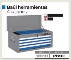 Oferta de Baúl Herramientas por 269€ en Ferri
