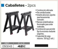 Oferta de Caballetes por 42€ en Ferri