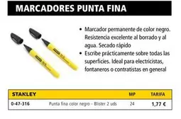 Oferta de Marcadores Punta Fina por 1,77€ en Ferri